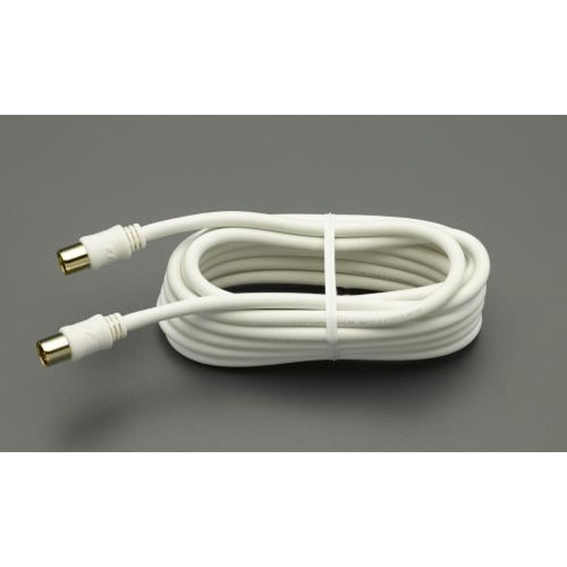 エスコ EA940PL-6A 5.0mテレビ接続ケーブル 1個(ご注文単位1個)【直送品】