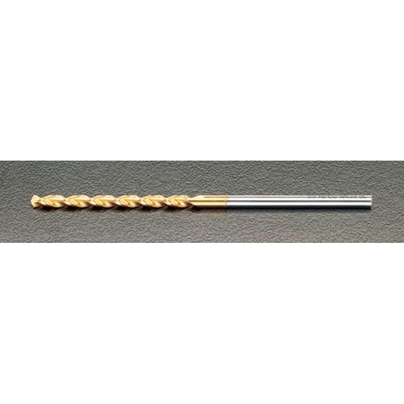 エスコ EA824NM-6.0 6.0x150mmロングドリル(Tincoat・Co-HSS) 1個（ご注文単位1個）【直送品】