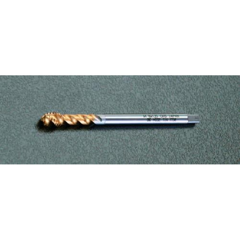 エスコ EA829SC-4 M4x0.7/100mmスパイラルタップ(TiNCOAT) 1個（ご注文単位1個）【直送品】
