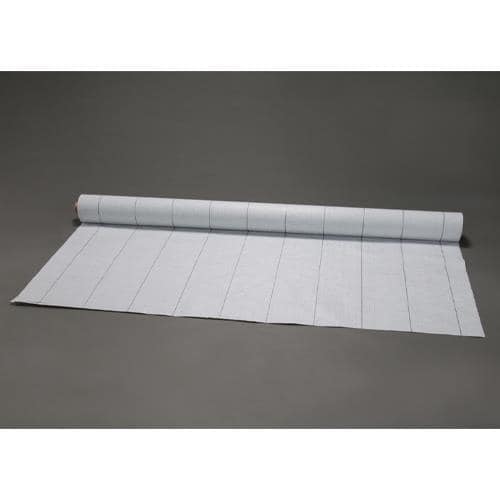エスコ EA952AD-307 2.0x50m 防草シート(白) 1巻 (ご注文単位1巻)【直送品】