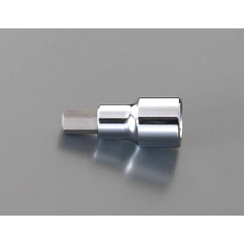 エスコ EA617GT-19 1/2”DR/19x55mm［INHEX]ビットソケット 1個（ご注文単位1個）【直送品】