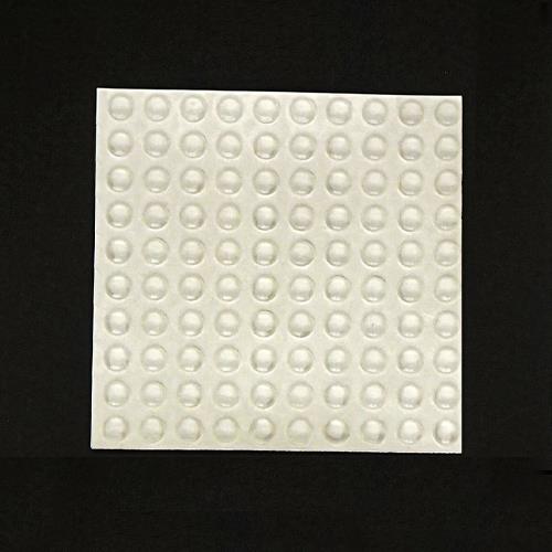 エスコ EA979AD-41A φ8x2.0mm ソフトクッションシール(丸型/100粒) 1枚 (ご注文単位1枚)【直送品】