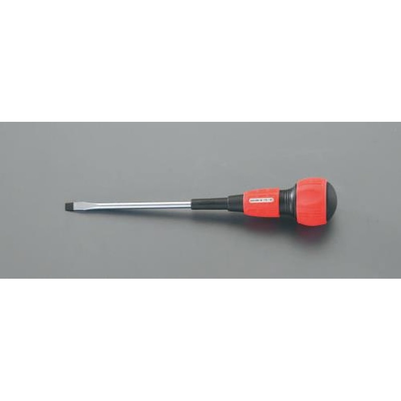エスコ EA557AM-100 6.0x100mm［-]ドライバー(パワーグリップ電工) 1個（ご注文単位1個）【直送品】