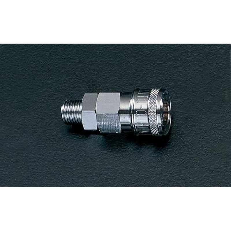 エスコ EA140DH-12 R1/4”雄ねじカップリング 1個（ご注文単位1個）【直送品】