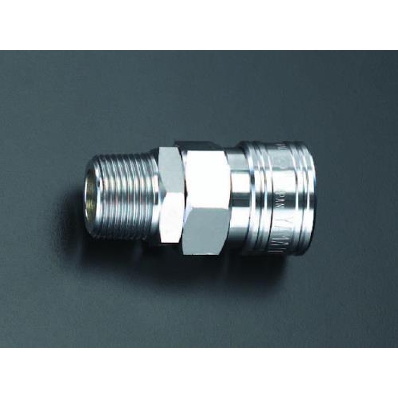 エスコ EA140DH-16 R1”雄ねじカップリング 1個（ご注文単位1個）【直送品】
