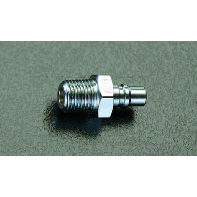 エスコ EA140CB-1 R1/4”雄ねじプラグ 1個（ご注文単位1個）【直送品】