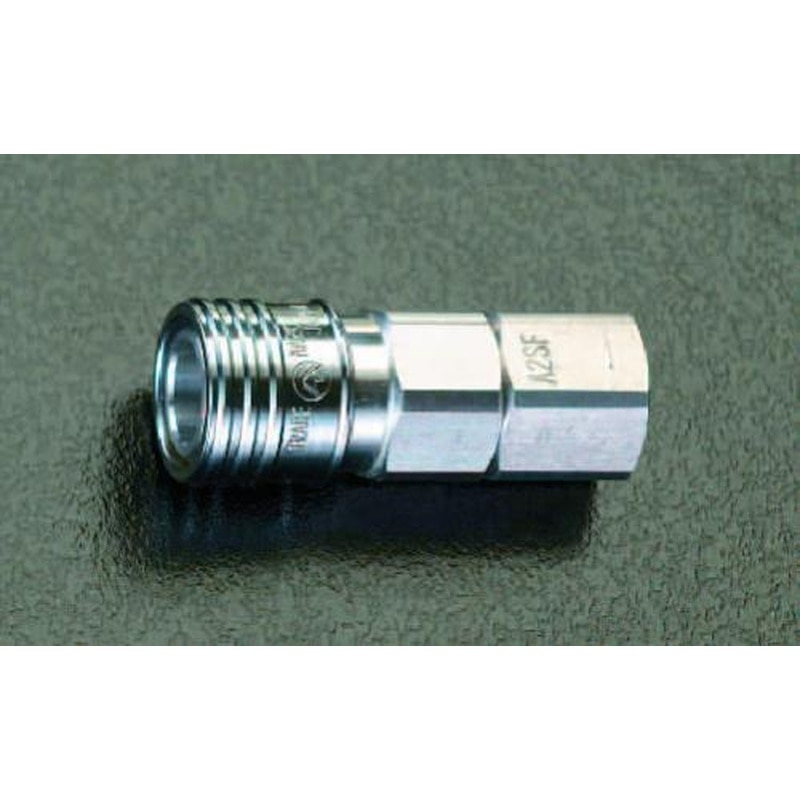 エスコ EA140CJ-1 Rc1/4”雌ねじカップリング 1個（ご注文単位1個）【直送品】
