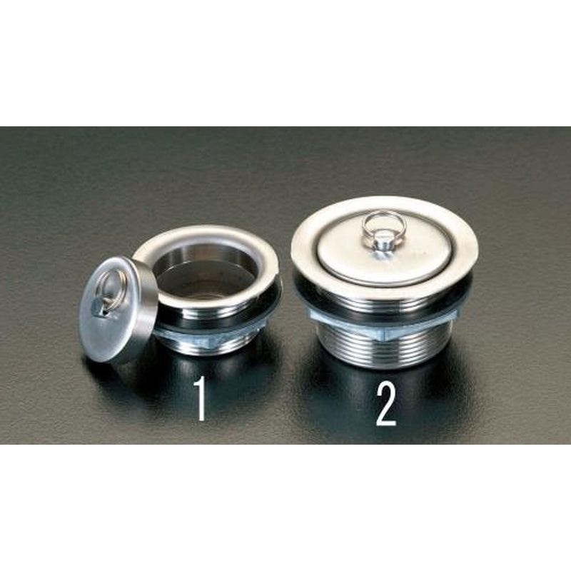 エスコ EA468DC-2 50A/G2”共栓(ステンレス製) 1個（ご注文単位1個）【直送品】