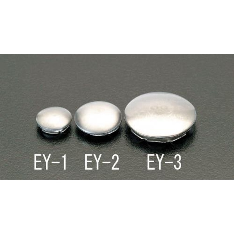 エスコ EA951EY-1 19mmエンドキャップ(ステンレス製) 1個（ご注文単位1個）【直送品】