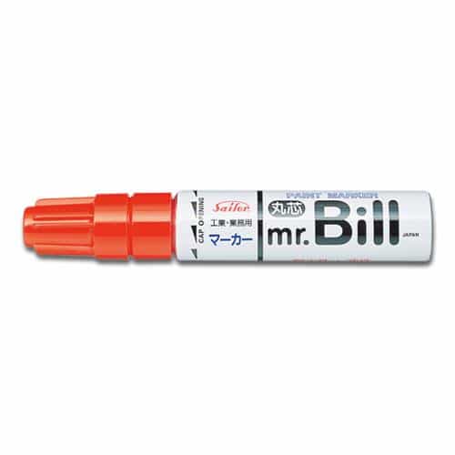 エスコ EA765MW-13B [赤/太字] 油性ペイントマーカー(10本) 1セット （ご注文単位1セット）【直送品】