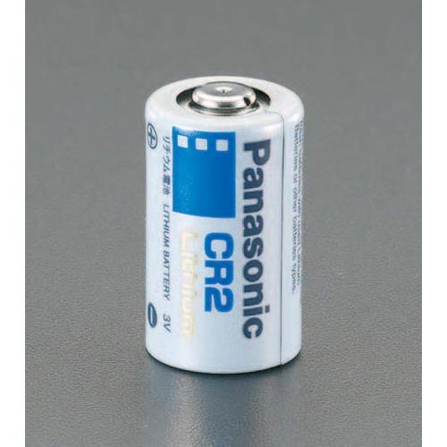エスコ EA758YC-3 [CR2x1個] 3V 乾電池(リチウム・カメラ用) 1個 （ご注文単位1個）【直送品】