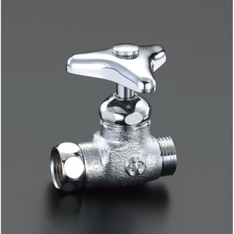 エスコ EA468BN-5 G1/2”xG1/2”片ナットバルブ 1個(ご注文単位1個)【直送品】