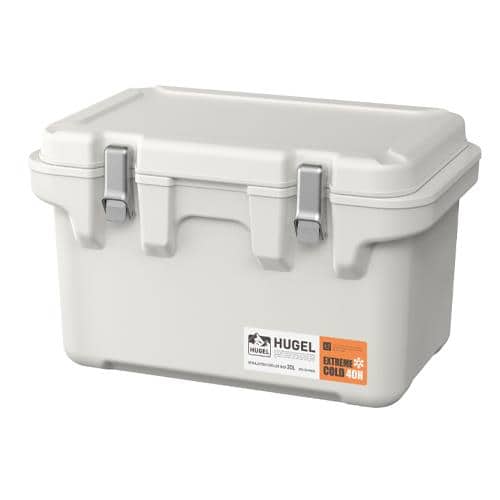 エスコ EA917AL-53 551x348x342mm/20L クーラーボックス(ホワイト) 1個 (ご注文単位1個)【直送品】