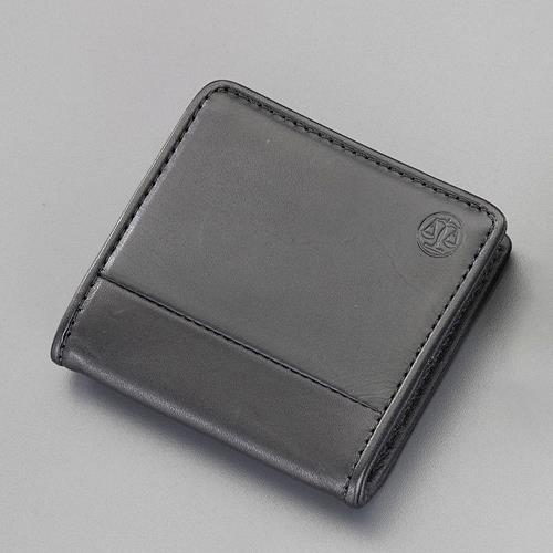 エスコ EA927BR-9A 75x 80x 10mm 小銭入れ(黒) 1個 （ご注文単位1個）【直送品】