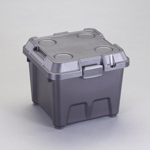 エスコ EA506NA-1 398x379x333mm/27.7L 収納ボックス 1個 (ご注文単位1個)【直送品】