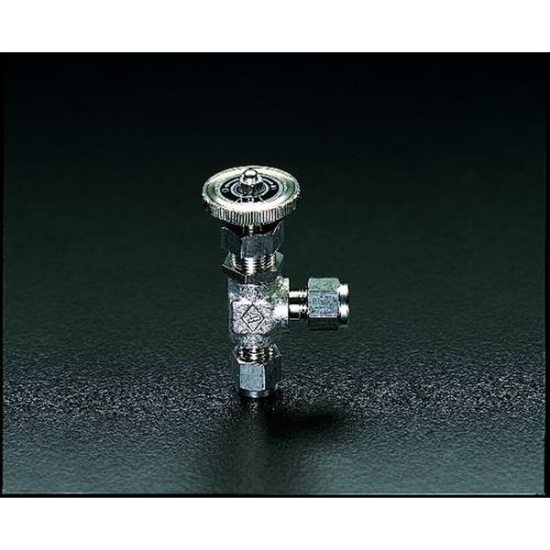 エスコ EA425CA-8 8mmx8mmミニチュアバルブ(ステンレス製) 1個（ご注文単位1個）【直送品】