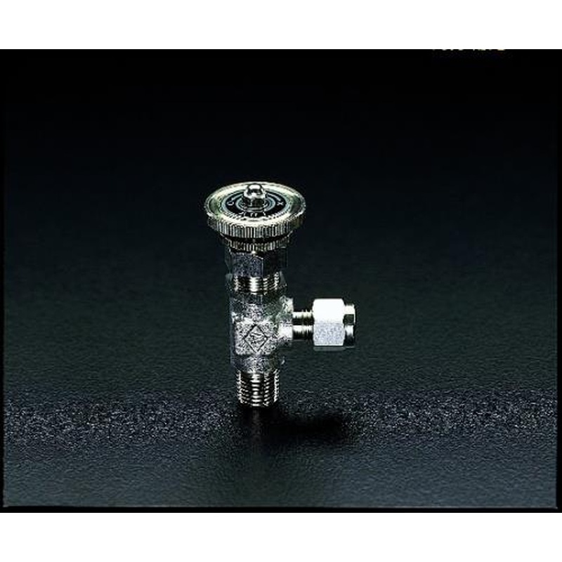 エスコ EA425CC-10 R1/4”x10mmミニチュアバルブ(ステンレス製) 1個（ご注文単位1個）【直送品】