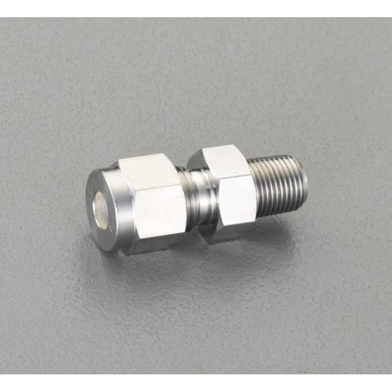 エスコ EA425CE-82 R1/4”x8mmユニオン(ハーフ/ステンレス製) 1個（ご注文単位1個）【直送品】