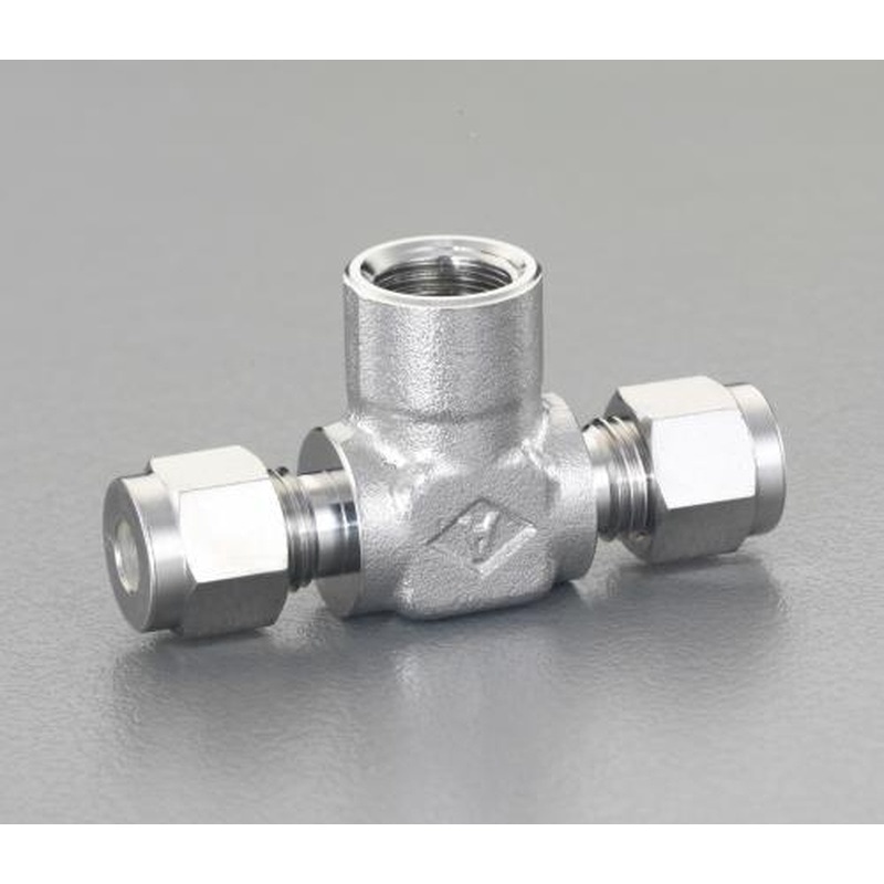 エスコ EA425CK-102 Rc1/4”x10mmx10mmユニオン(T型/ステンレス製) 1個（ご注文単位1個）【直送品】
