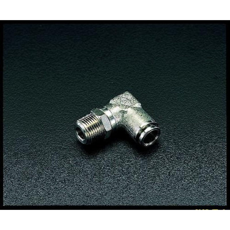 エスコ EA425DC-83 R3/8”x8mmユニオン(雄ねじエルボ/ステンレス製) 1個（ご注文単位1個）【直送品】