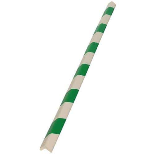 エスコ EA983F-66 31x31x900mm クッションガード(白・緑/2本) 1組 （ご注文単位1組）【直送品】