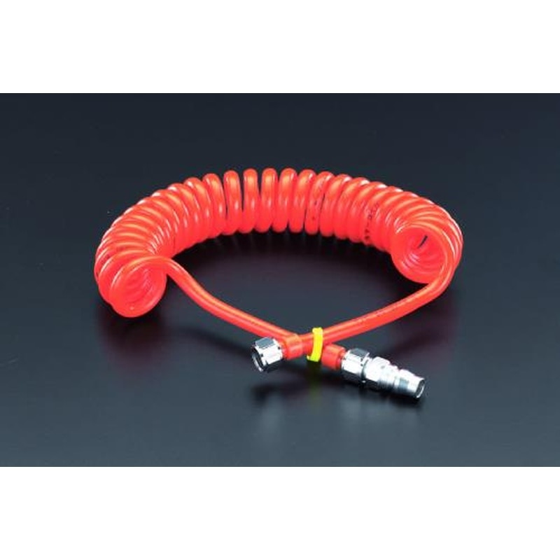 エスコ EA125BL-7 5.0/8.0mmx4.2mウレタンホース(プラグ付) 1個(ご注文単位1個)【直送品】