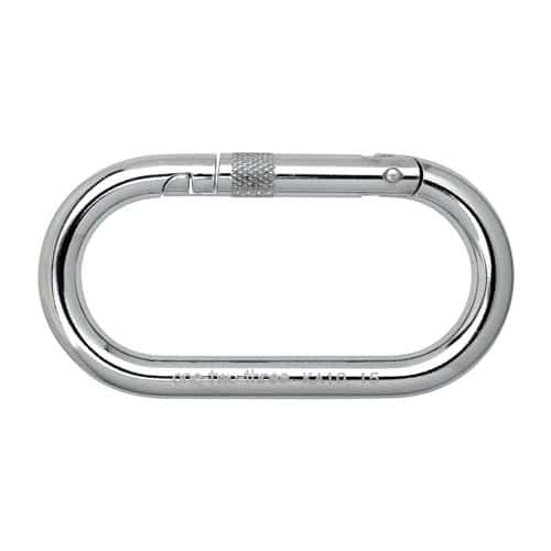 エスコ EA638JW-11 89x36x10mm カラビナ(スチール製) 1個 (ご注文単位1個)【直送品】