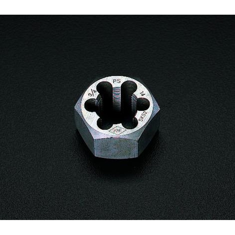 エスコ EA829MB-12 M12x1.75六角ダイス(SKS2) 1個（ご注文単位1個）【直送品】