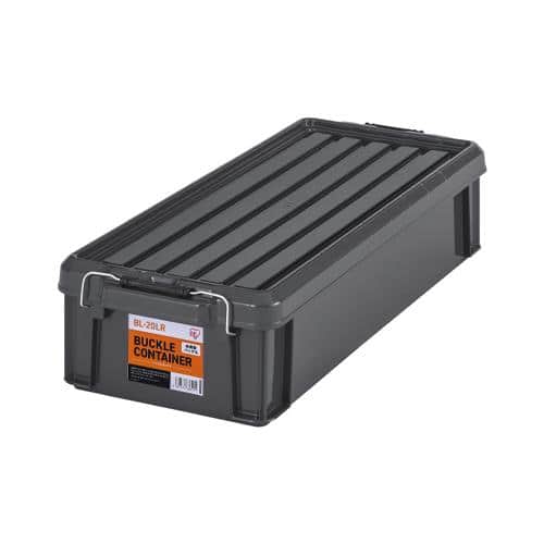 エスコ EA506AB-50AA 710x300x160mm 収納ケース(バックル付/チャコールグレー) 1個 (ご注文単位1個)【直送品】