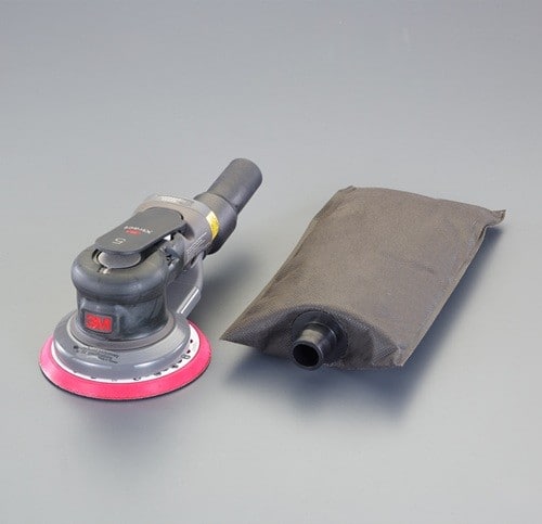 エスコ EA162MB-1 12、000rpm/125mm エアーサンダー/吸塵式 1台 (ご注文単位1台)【直送品】