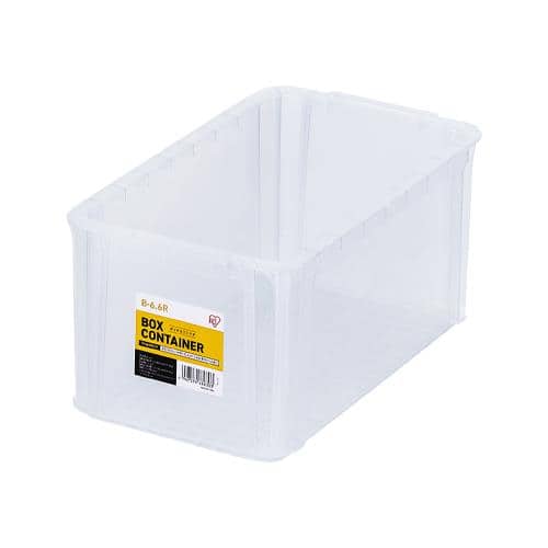 エスコ EA506LD-4A 334x200x158mm 収納ボックス(クリアー) 1個 （ご注文単位1個）【直送品】