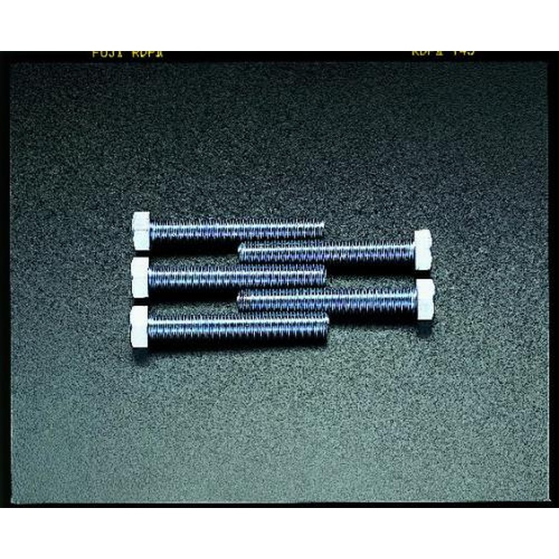 エスコ EA949HB-163 M16x50mm六角頭全ねじボルト(ユニクロメッキ/5本) 1個（ご注文単位1個）【直送品】