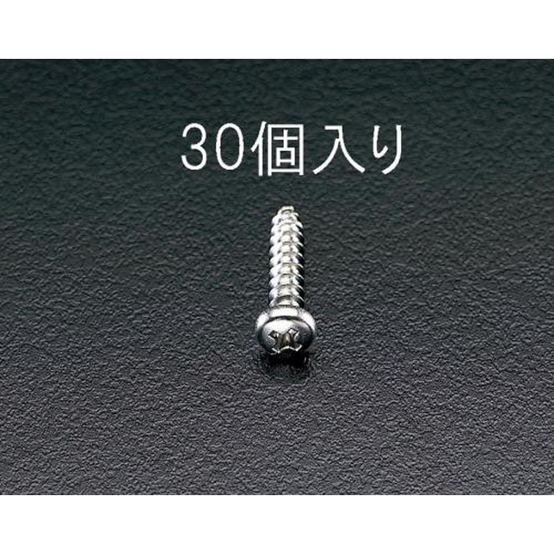 エスコ EA949ES-47 4x50mm鍋頭タッピングビス(ステンレス製/30本) 1個(ご注文単位1個)【直送品】