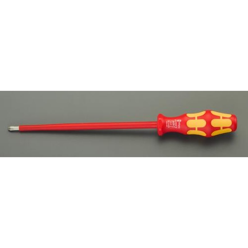 エスコ EA560WE-4 #4x200mm［＋]ドライバー・絶縁 1個（ご注文単位1個）【直送品】