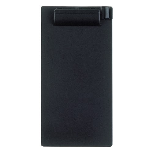 エスコ EA762DA-64 232x108mm/伝票サイズ クリップボード(ブラック) 1枚 （ご注文単位1枚）【直送品】
