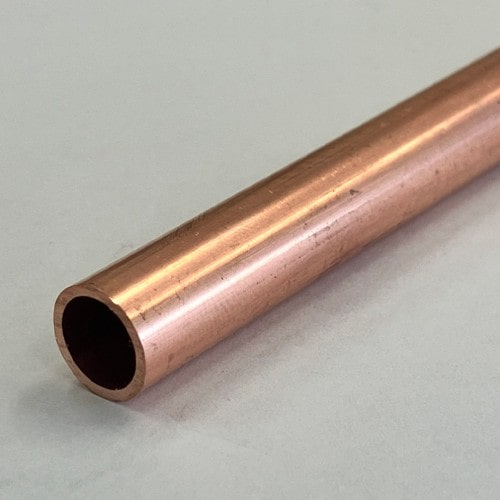エスコ EA440DC-8 φ 8.0x1.0x2000mm 銅管(1/2H・2本) 1組 (ご注文単位1組)【直送品】