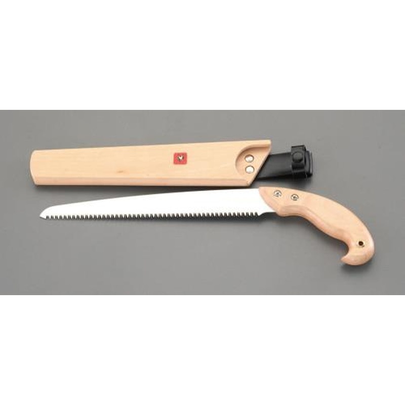 エスコ EA599WE-32 400mm/250mm木工鋸(サヤ付・替刃式/細目) 1個（ご注文単位1個）【直送品】