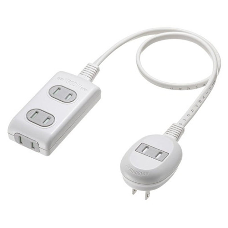 エスコ EA815GM-221A AC125V/15Ax 0.5m タップ(4口) 1個 （ご注文単位1個）【直送品】