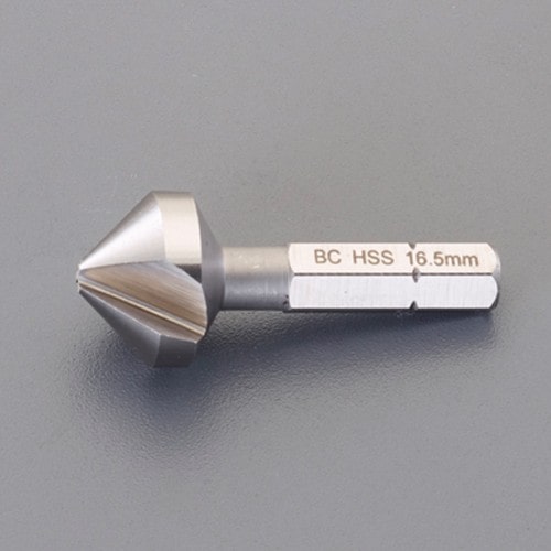 エスコ EA827FC-25 25.0x 41mm/1/4Hex カウンターシンク(HSS) 1本 （ご注文単位1本）【直送品】