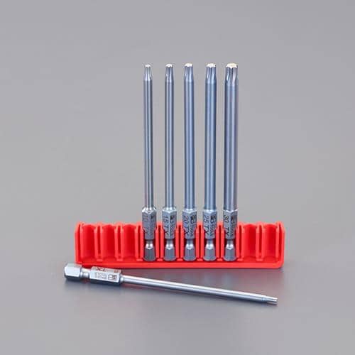 エスコ EA611PG-91 6本組/95mm [TORX]ドライバービット 1セット （ご注文単位1セット）【直送品】