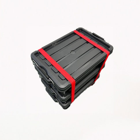 エスコ EA506AB-42A 525x380x182mm 収納ケース(バックル付/クリア) 1個 (ご注文単位1個)【直送品】