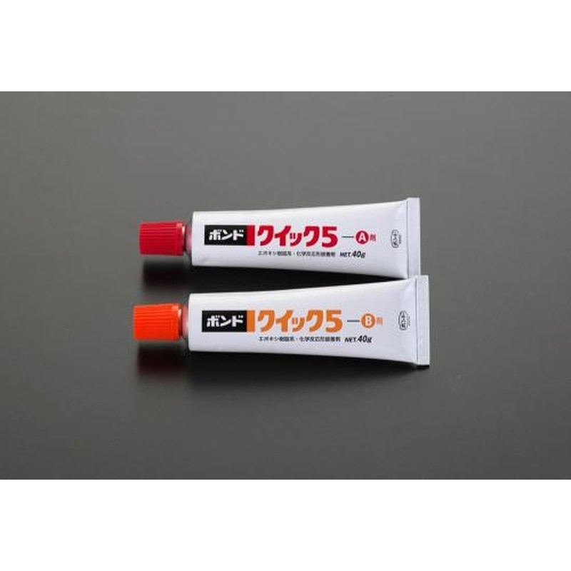 エスコ EA934KA-5A 80gエポキシ接着剤(5分型) 1個（ご注文単位1個）【直送品】