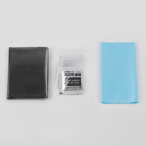 エスコ EA929AD-210B トイレ処理セット(5回分) 1セット (ご注文単位1セット)【直送品】