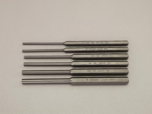 エスコ EA572MG-21 3-10mm/6本組 ロング平行ピンポンチ 1セット （ご注文単位1セット）【直送品】
