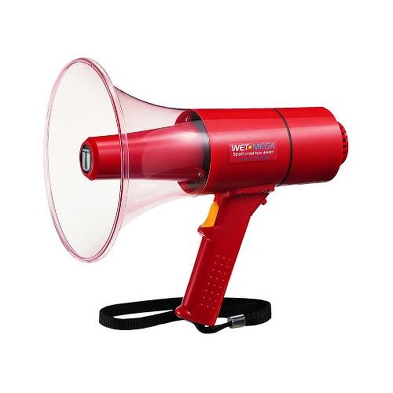 エスコ EA916X-13A 15Wメガホン(サイレン音付) 1個(ご注文単位1個)【直送品】