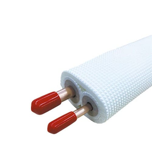 エスコ EA436CB-1 1/4x3/8難燃被覆銅管(20mm厚/20m) 1巻 （ご注文単位1巻）【直送品】