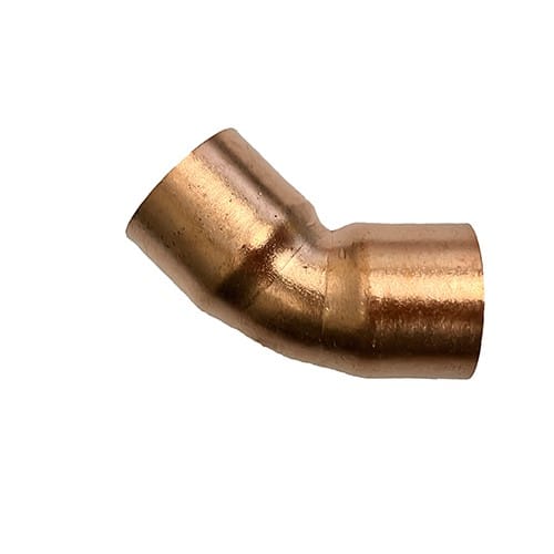エスコ EA432BC-8 25.4mm 銅管エルボ(45°/1個) 1束 （ご注文単位1束）【直送品】