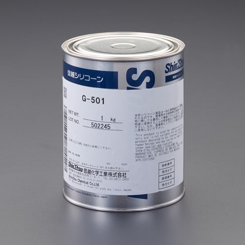 エスコ EA920AF-27B 1kg 潤滑グリース(プラステック用/シリコーングリース) 1本 （ご注文単位1本）【直送品】
