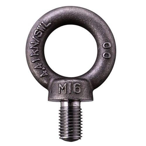 エスコ EA638SN-208 M20x30mm/2.0 アイボルト(細目/SS400) 1個 （ご注文単位1個）【直送品】