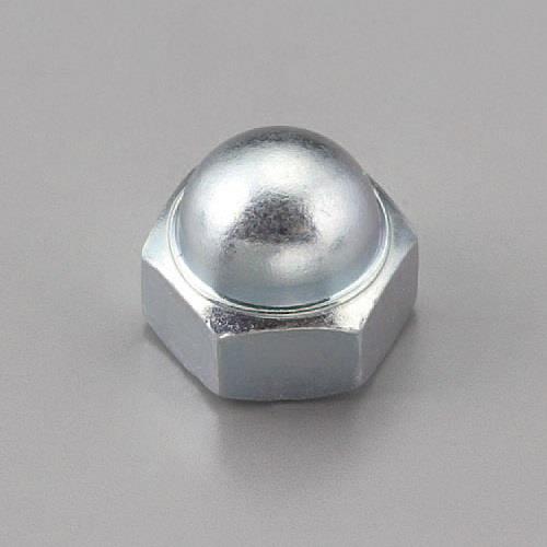 エスコ EA949LV-12 M12 袋ナット 2種(三価クロメートメッキ/4個) 1箱 （ご注文単位1箱）【直送品】